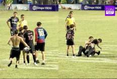 Detik-detik Menegangkan! Lionel Messi Terjungkal Usai Diserbu Fans di Puerto Rico