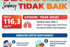 Kabut Asap Picu Kekhawatiran Kesehatan, Ini Imbauan Dinkes Kota Medan