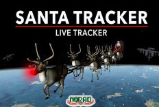 Mengenal NORAD Santa Tracker, Teknologi Canggih Lacak Perjalanan Santa